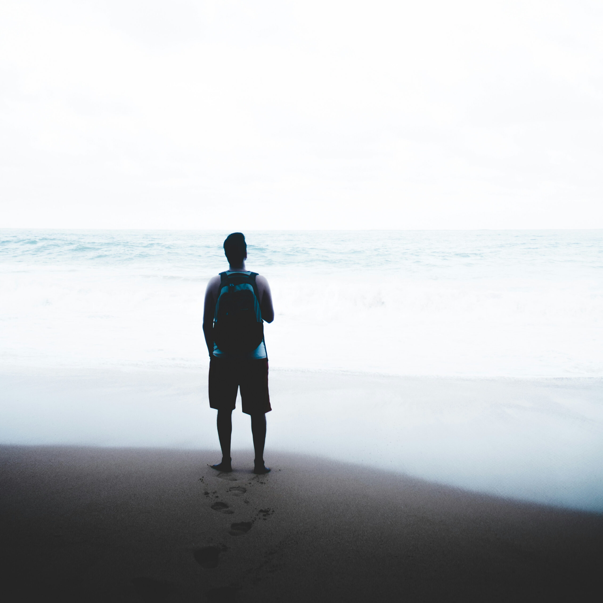 Person practicing coping skills to manage anxiety