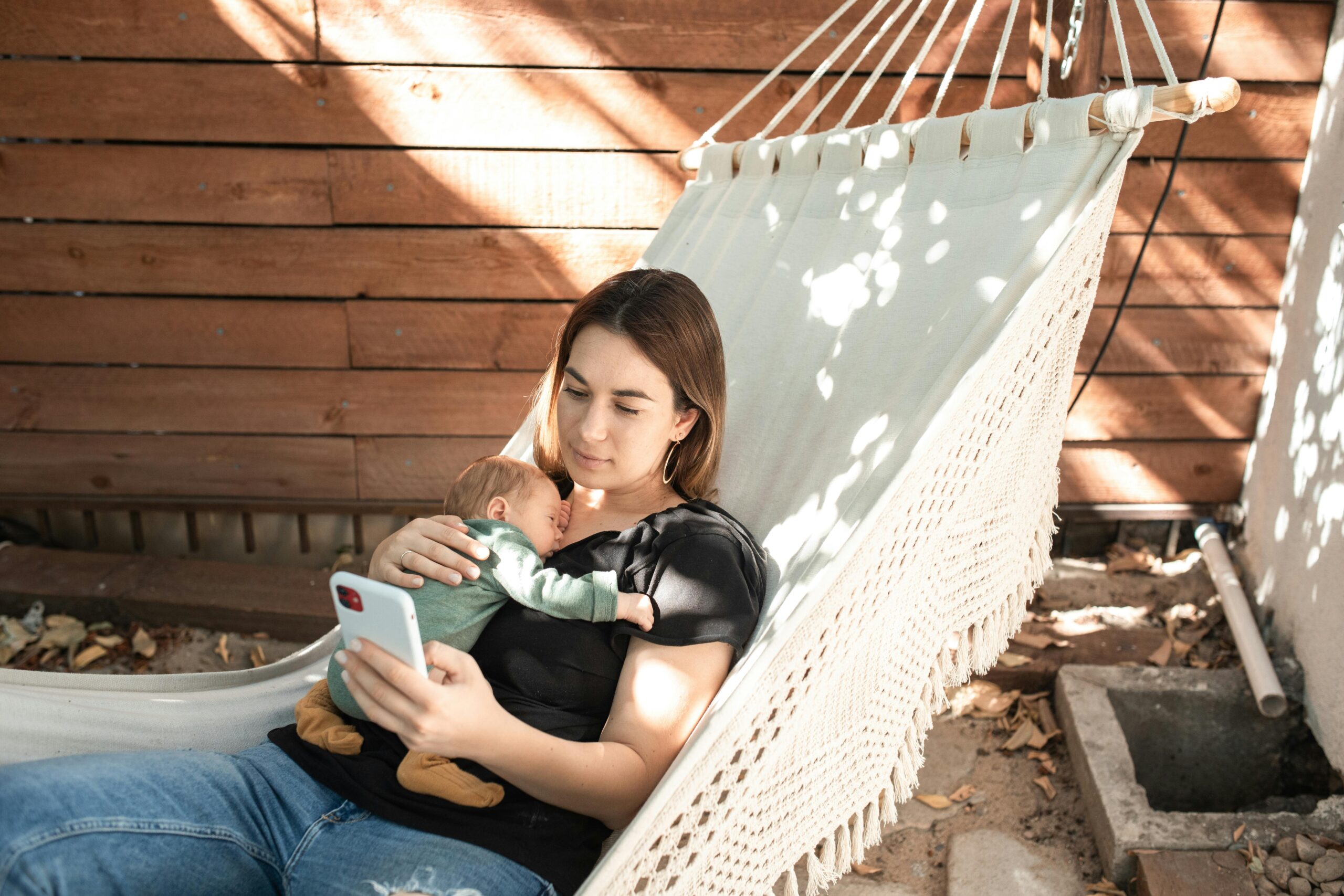 New mom with baby searching for suppport